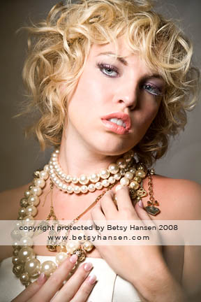 Female model photo shoot of Charlie Clarke by Betsy Hansen Photo, makeup by Smks