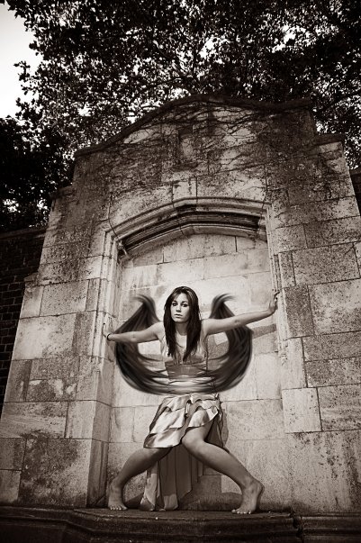 Female model photo shoot of MOE V in mellon park