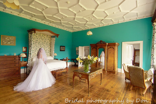 Male model photo shoot of don allen photography in narrow water castle bridal suite