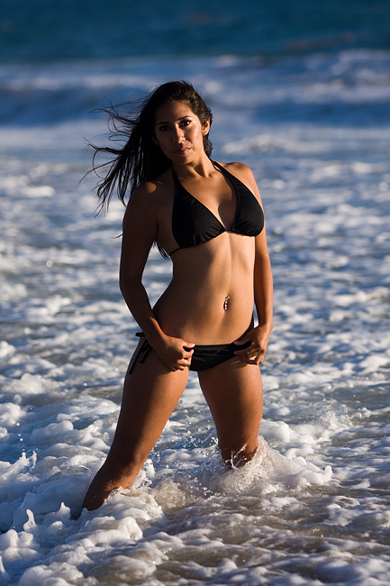 Female model photo shoot of Melissa Robles by Lucasberg in Salt Creek, California