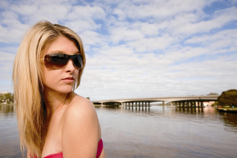 Female model photo shoot of Lykke N in Swan River
