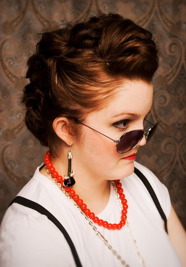 Female model photo shoot of Hair N MUA Paige Genise by Benjamin Lambert in Great AK Photoshoot Aug 2008
