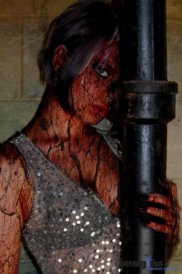Female model photo shoot of Angela Vengeance by Imagine Creative in Rochester, mn
