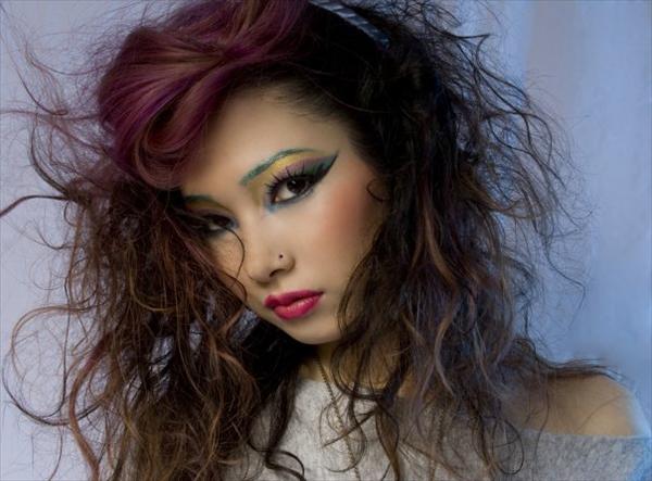 Female model photo shoot of Kyra_Sky, makeup by Zukreat Majeed