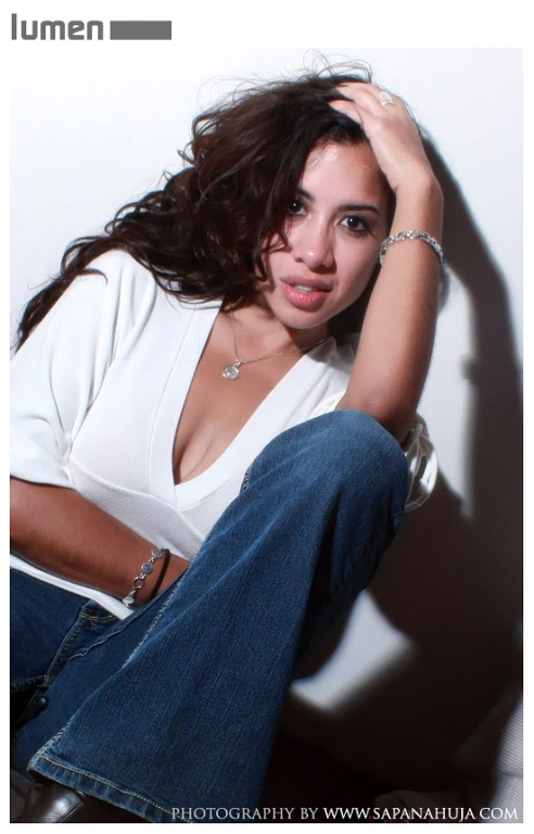 Female model photo shoot of _Yadira_ in Lumen
