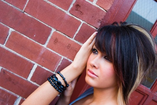 Female model photo shoot of Aereole in Downtown Springfield, MO