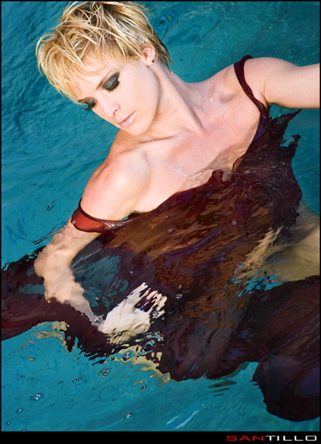 Female model photo shoot of Angey Grotberg in Santa Monica, Ca. 9/14/08