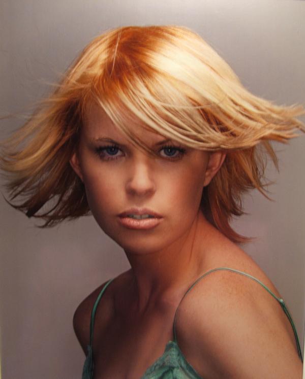Female model photo shoot of Paris Brereton in Paddington Toni & Guy Studio Set
