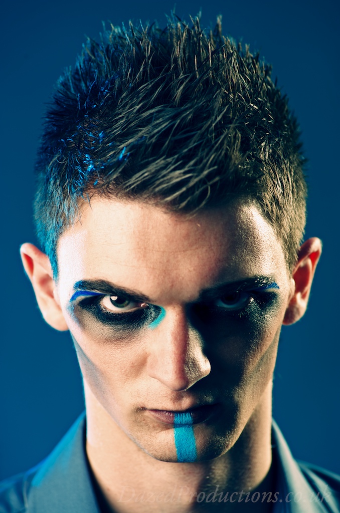 Male model photo shoot of Dazed Productions in Studio, Brighton, makeup by Michelle Dacillo
