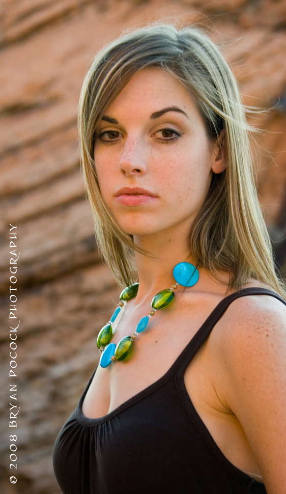 Female model photo shoot of Jessica Derrick by Bryan Pocock in Southern Utah