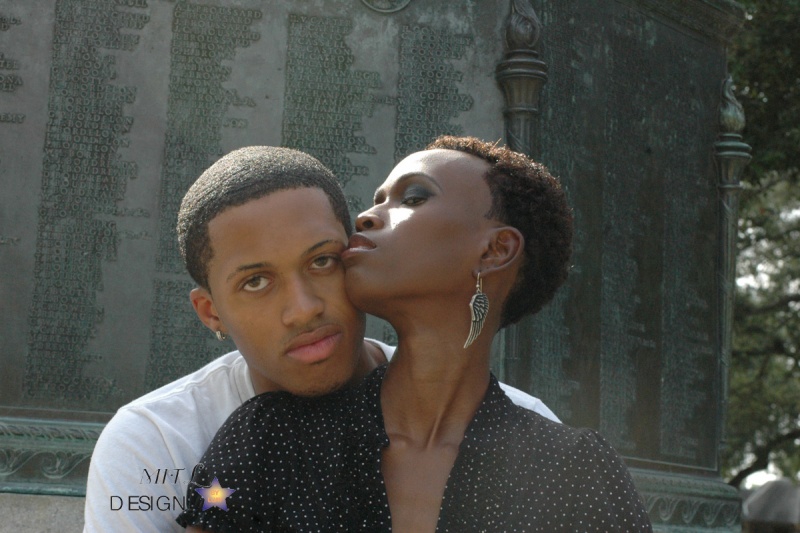 Female and Male model photo shoot of Simply Ayo and TBScott by mitl design