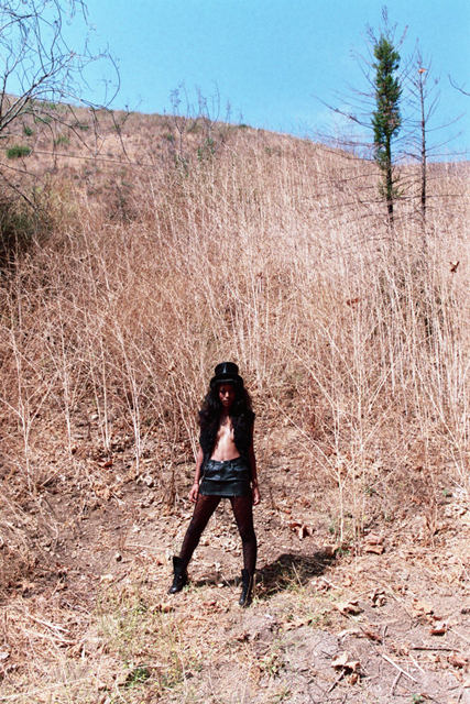 Female model photo shoot of Elfee Duquette in Soltice Canyon