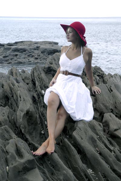 Female model photo shoot of The Anomaly LILIANA in Mount Maunganui