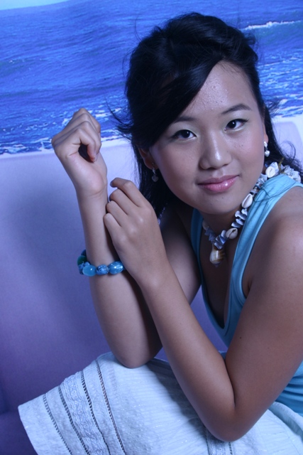 Female model photo shoot of Soph Z in Shanghai, China / 2006. July 23