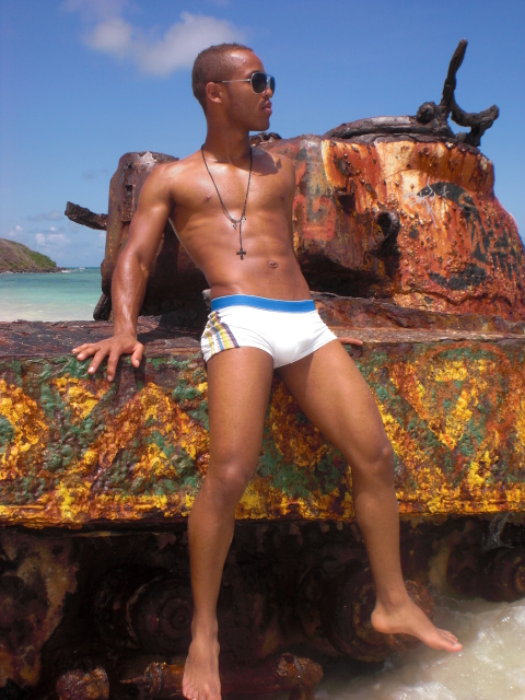 Male model photo shoot of Bernardo Bautista in culebra PR