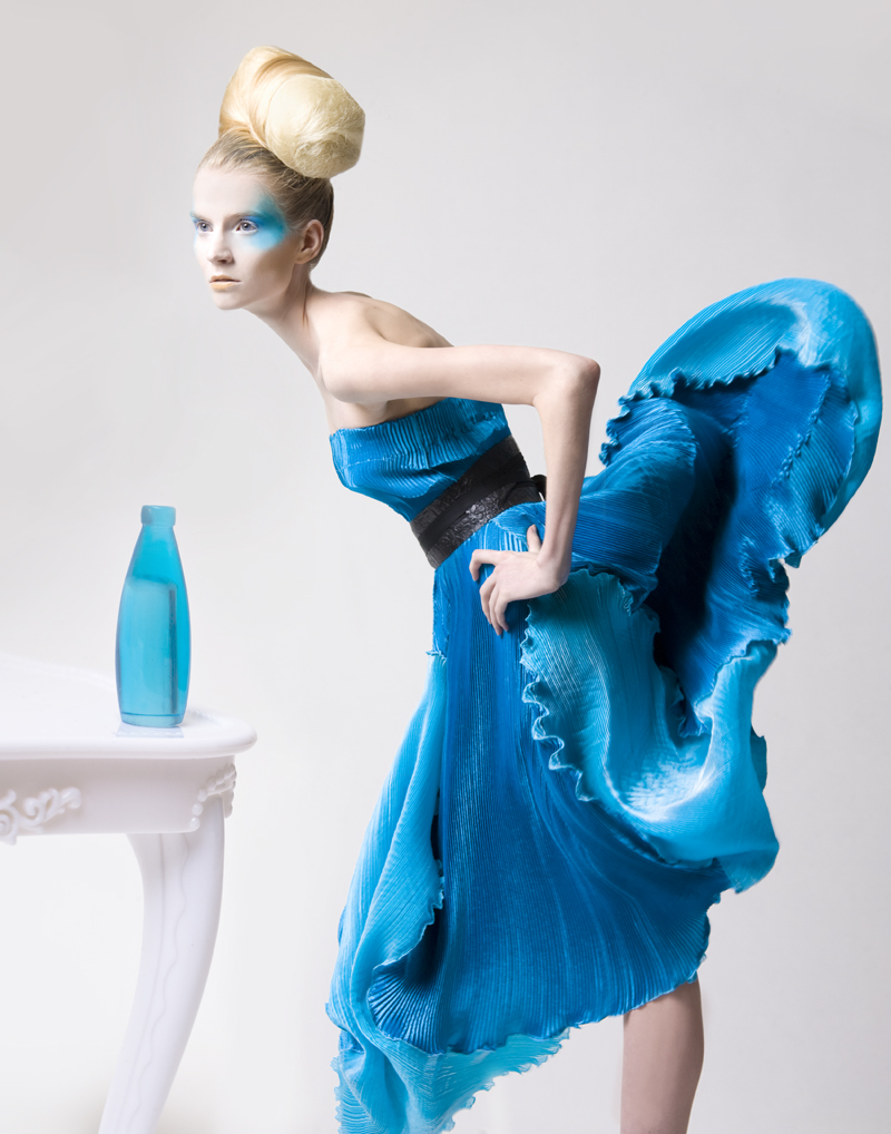 Female model photo shoot of wendyhuber by Catherine Asanov, hair styled by Derek J
