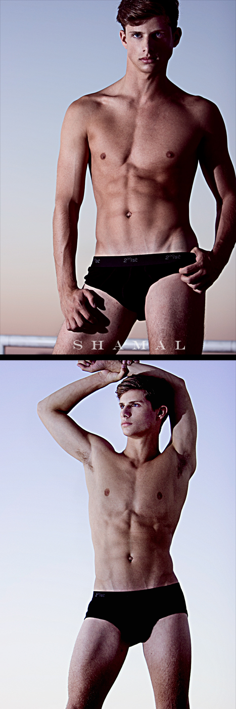 Female and Male model photo shoot of s h a m a l and Barrett Adam in NYC