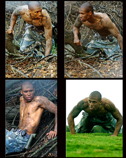 Male model photo shoot of  Tim mSmith  by Jarriel Jones   in Jungle