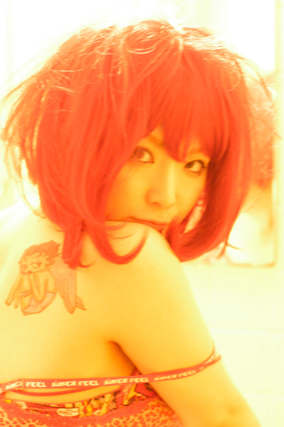 Female model photo shoot of yuri hanamori in japan