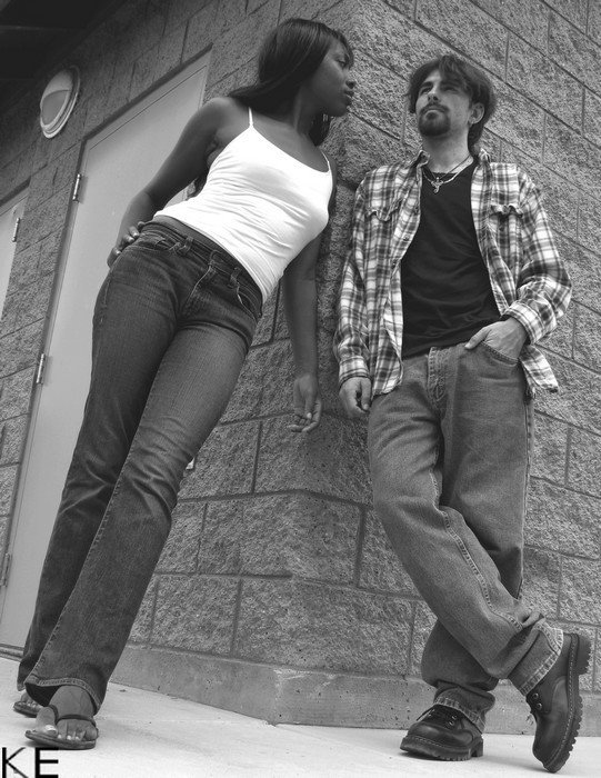 Male and Female model photo shoot of Doug Selik and Richella by Krystle Parker in Lake Murray, CA
