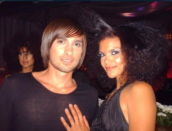 Male model photo shoot of Gian R in Musiq Nightclub - New Sebastion Hair Product Line Launch 2008