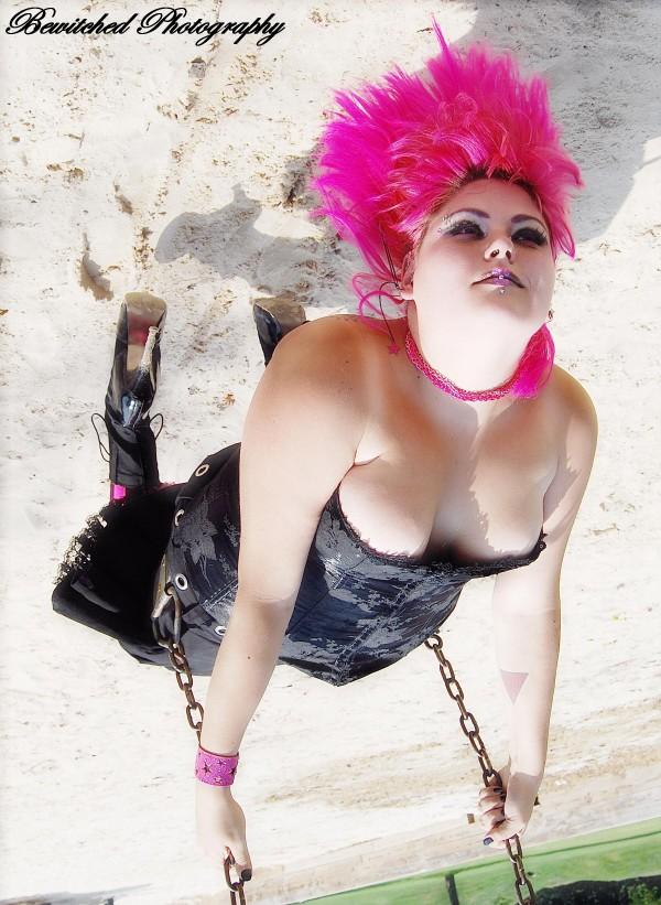 Female model photo shoot of GlitterBugg in BullRun Park, Va