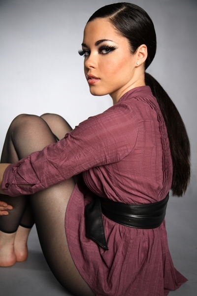 Female model photo shoot of Ariana del Carmen by Raiza  in Bronx, NY, makeup by H-Factor Make-Up Artist