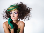 Female model photo shoot of fabiola ledesma and lyndsay marie m, hair styled by RUTH RIVAS, makeup by devin joplin