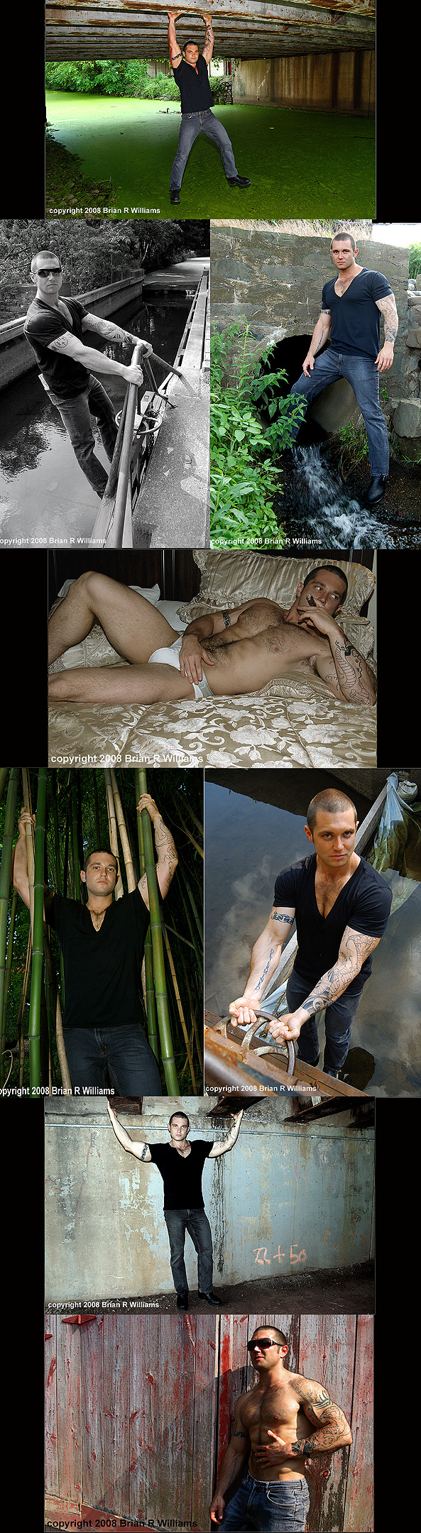 Male model photo shoot of brian Williams and Daniel David McKee