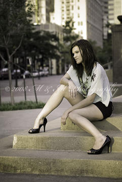 Female model photo shoot of Stephanie Yamilet in ONEOK Plaza, Tulsa, OK