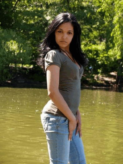 Female model photo shoot of NILSAMARIE in Central park pond!