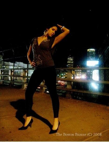 Female model photo shoot of Jenni Alviarez in Fenway Park Bridge