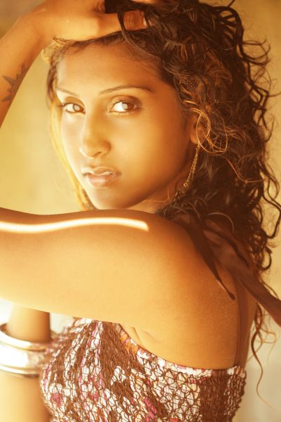 Female model photo shoot of Komali by Alicia Farouk Photo
