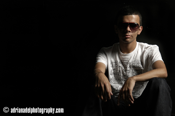 Male model photo shoot of Mighty O in Adrian Adel Studio