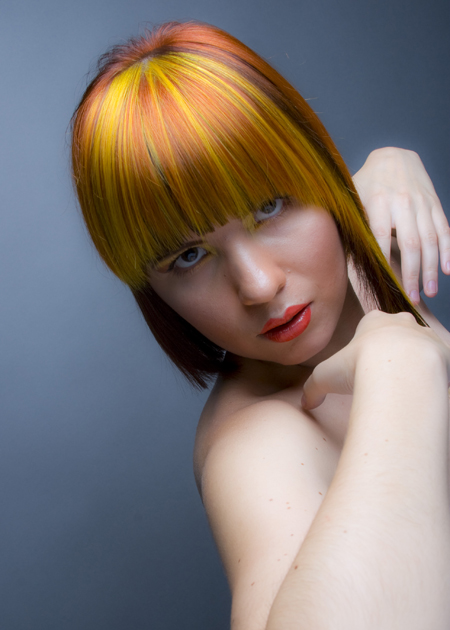 Male model photo shoot of Igora in Salon Caprice, Toronto