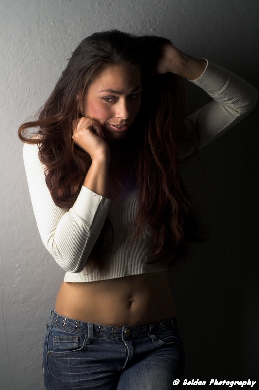 Female model photo shoot of Yolanda Marie Sanchez by Bolden Studio in 