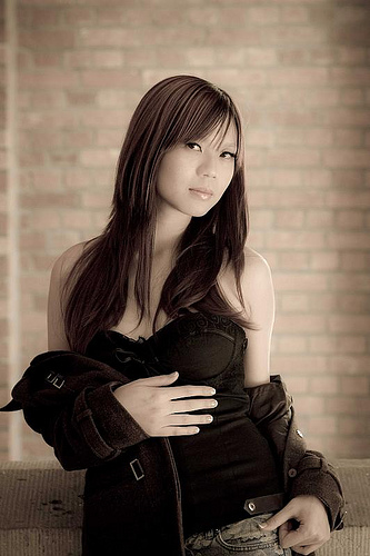 Female model photo shoot of Jennifer Ng by KJLloyd