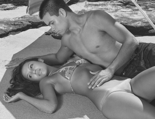 Male and Female model photo shoot of hawaiian phototropix, Karlos Olsen and Kristy Romero in hawaii
