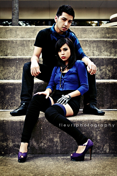 Male and Female model photo shoot of RICKY VII and diana_dee by Kris Flores