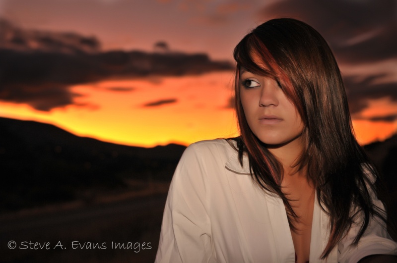 Male and Female model photo shoot of Steve Evans Images and Shannel-goddess in Pocatello, Idaho