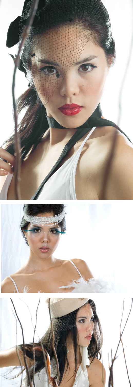 Female model photo shoot of Nesli Hun Styling and Margaret Trinh by Nesli Hun Foto in Oceanside, makeup by Megan  Makeup