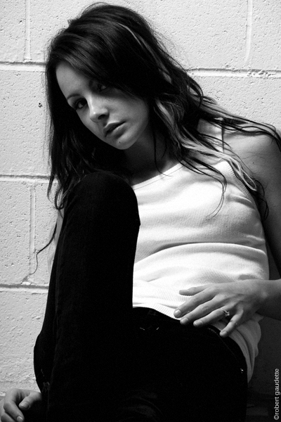 Female model photo shoot of Kasea by robert gaudette in lindsay