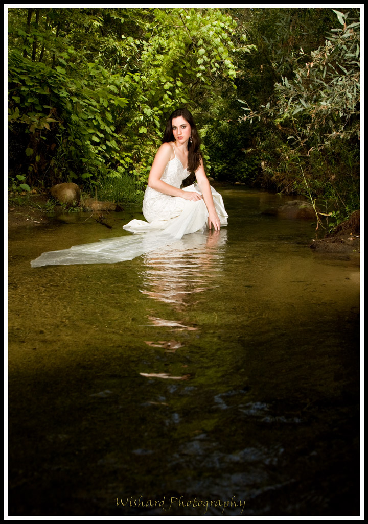 Female model photo shoot of Nancy Wishard and Kate Derr in The Creek, makeup by Keith Beck