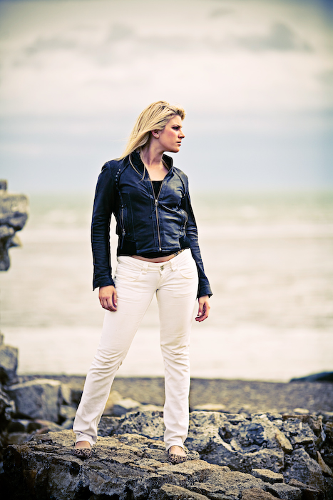 Female model photo shoot of JanaC by Al Higgins in Dublin