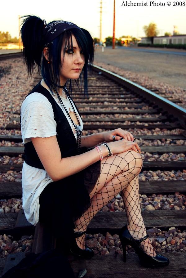 Female model photo shoot of StephyBones by JohnnyAlchemy