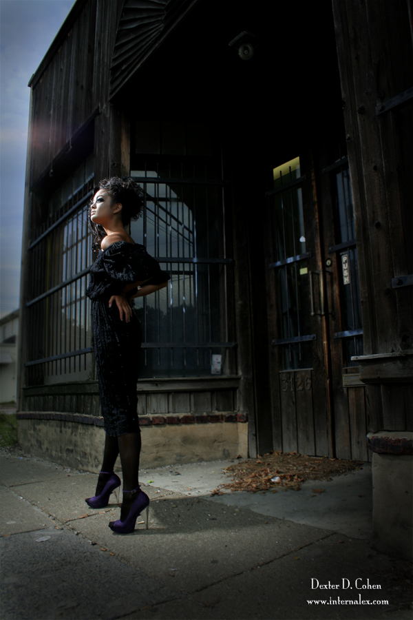 Female model photo shoot of laurenaaa by Dexter D. Cohen, hair styled by Ko-ya