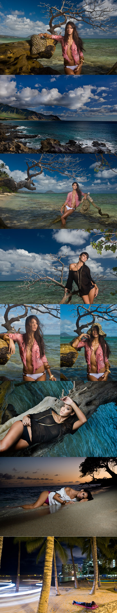 Male and Female model photo shoot of David Nguyen Studio and Justine Stevens in the island, makeup by kecia Tiana