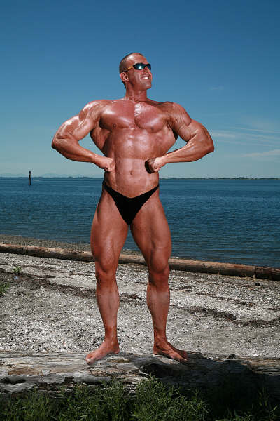 Male model photo shoot of Alan Winkler in Crescent Beach