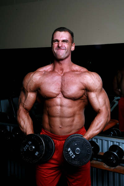 Male model photo shoot of Alan Winkler in The Garage Fitness, surrey