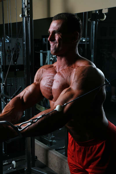 Male model photo shoot of Alan Winkler in The Garage Fitness, Surrey